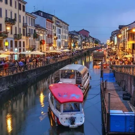 Апартаменты Affaccio Sul Naviglio - Spazioso Con 6 Posti Милан