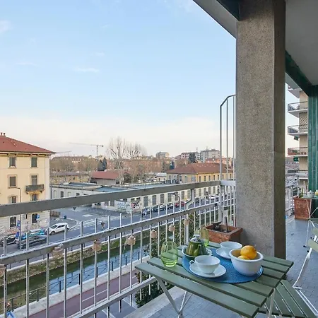 Апартаменты Affaccio Sul Naviglio - Spazioso Con 6 Posti